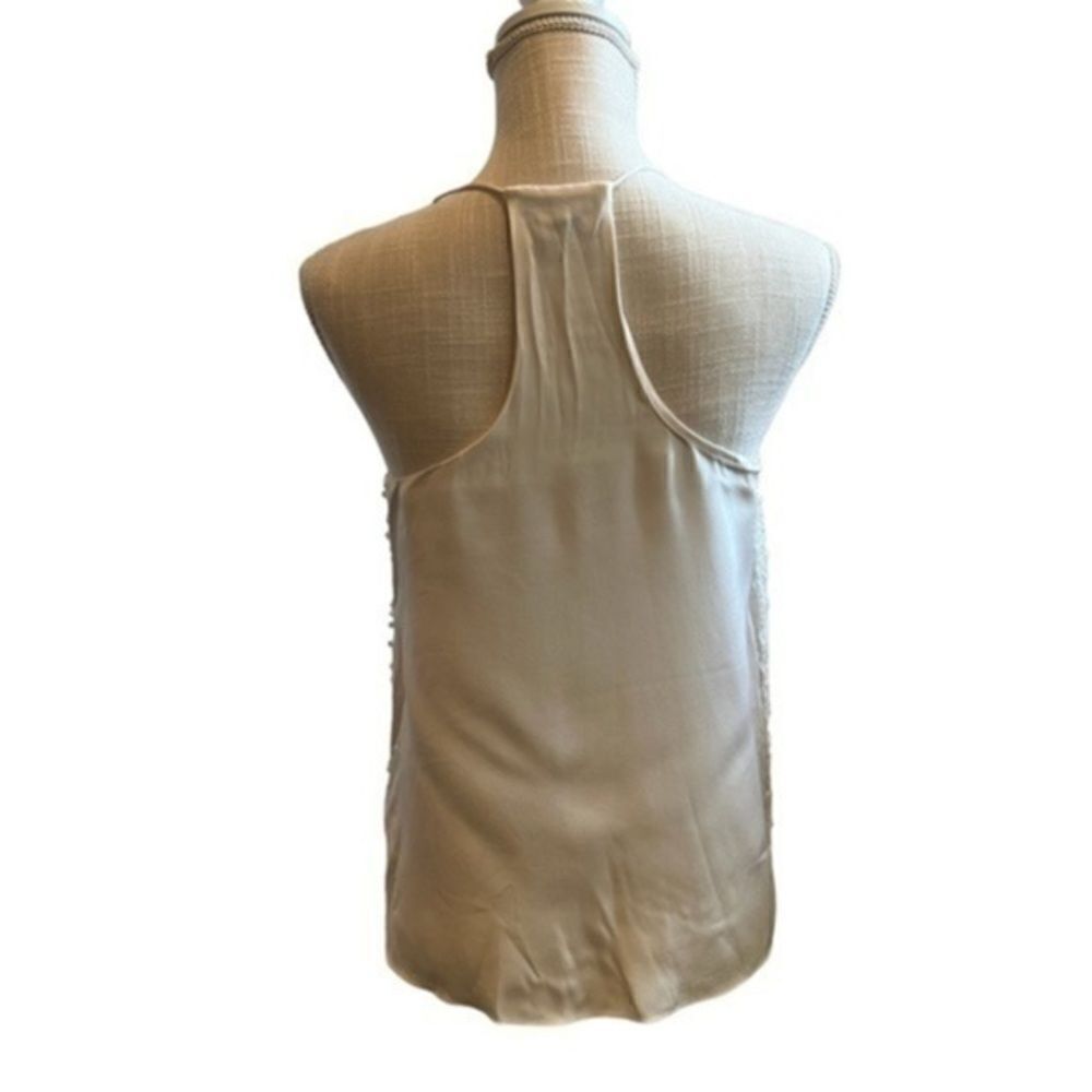 Gorgeous White Tibi Sequence Top Great Condition … - image 6